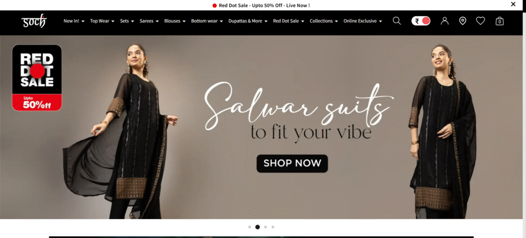 10 Need to Know Indian Ethnic Wear Brands for Women 7 Soch