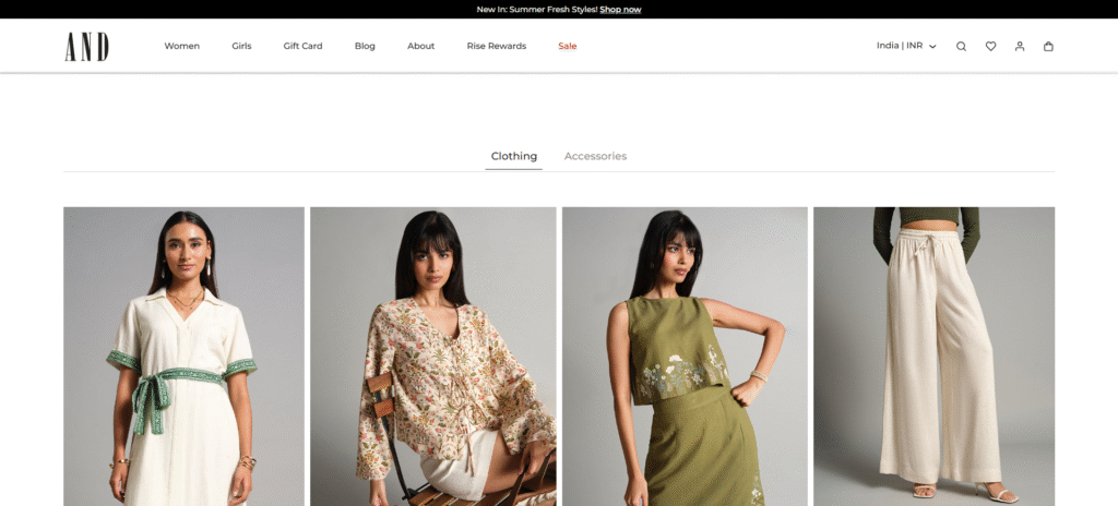 11 Fashion Brands Just for Women in India 4 AND India