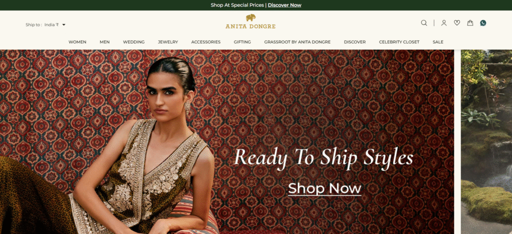 10 Fashion Brands in India 2 Anita Dongre
