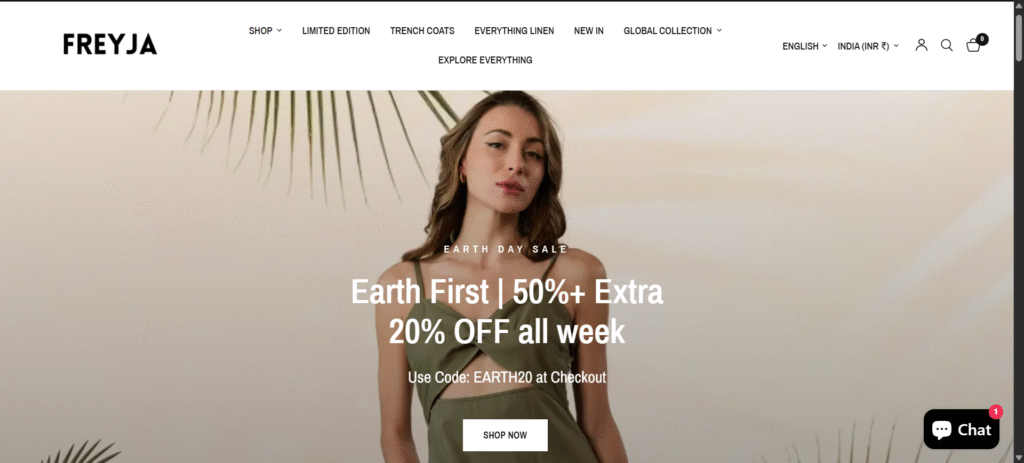 10 Western Wear Brands for Indian Women 4 FREYJA INDIA