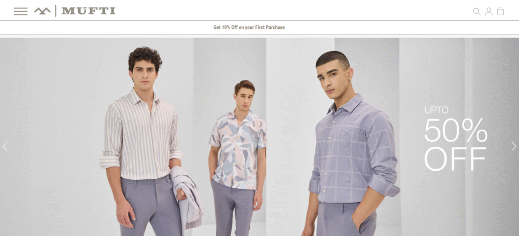 10 Fashion Brands in India 10 Mufti