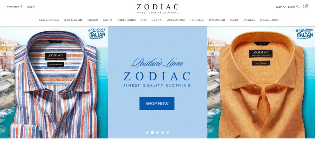 9 Fashion Brands Just for Men in India 10 Zodiac Clothing