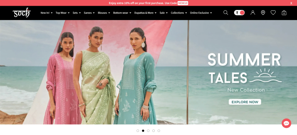 11 Fashion Brands Just for Women in India 5 soch