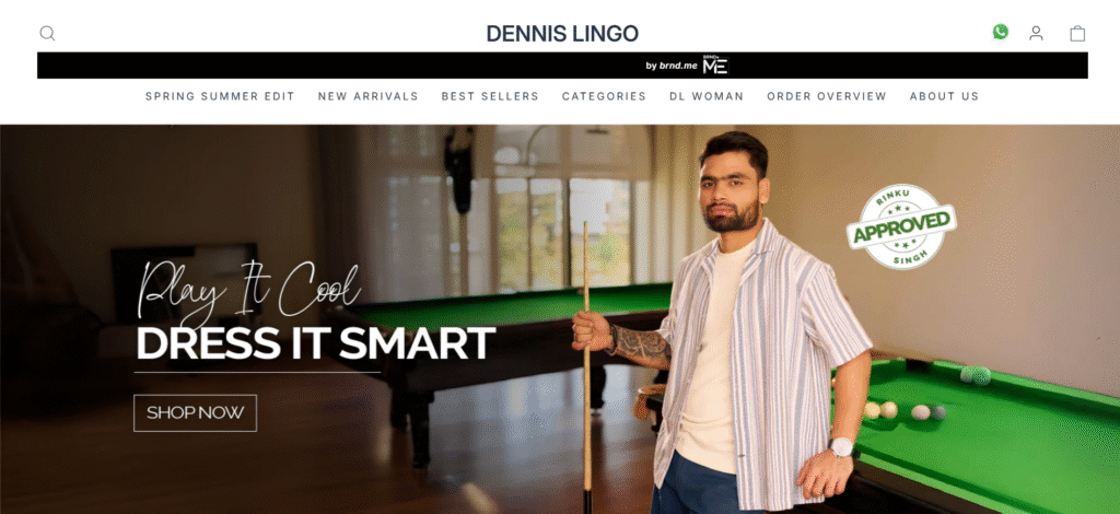 10 Affordable Men’s Clothing Brands in India 11 Dennis Lingo Brand