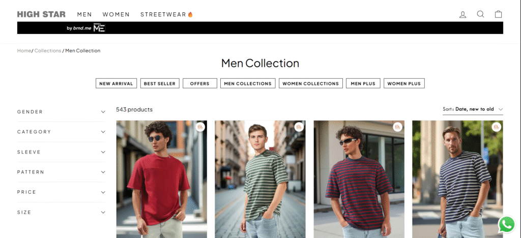 10 Affordable Men’s Clothing Brands in India 9 High Star Brand