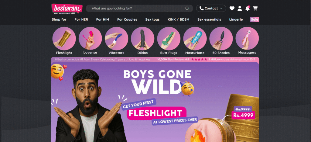 imbesharam homepage