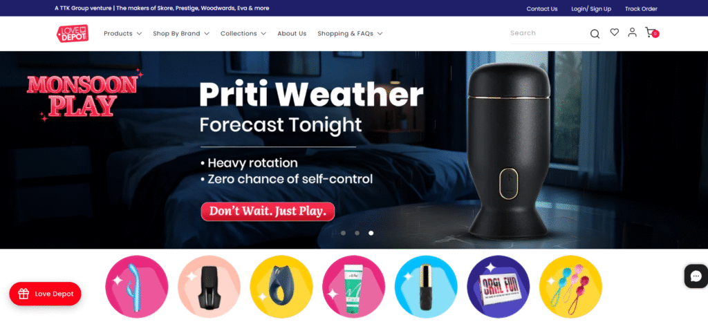 lovedepot homepage