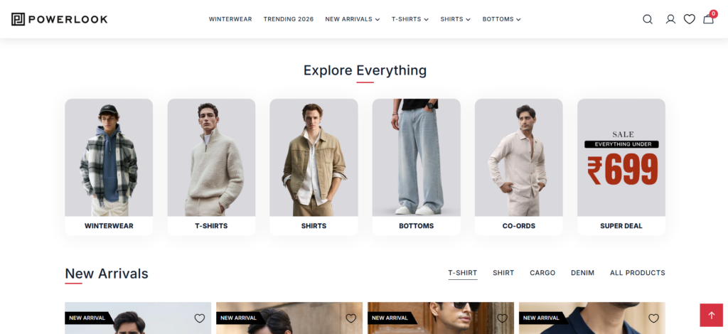 Powerlook listing from theglamdb