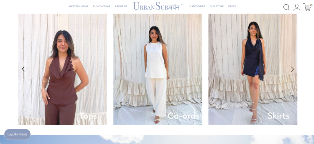 Urban Suburban listing from theglamdb